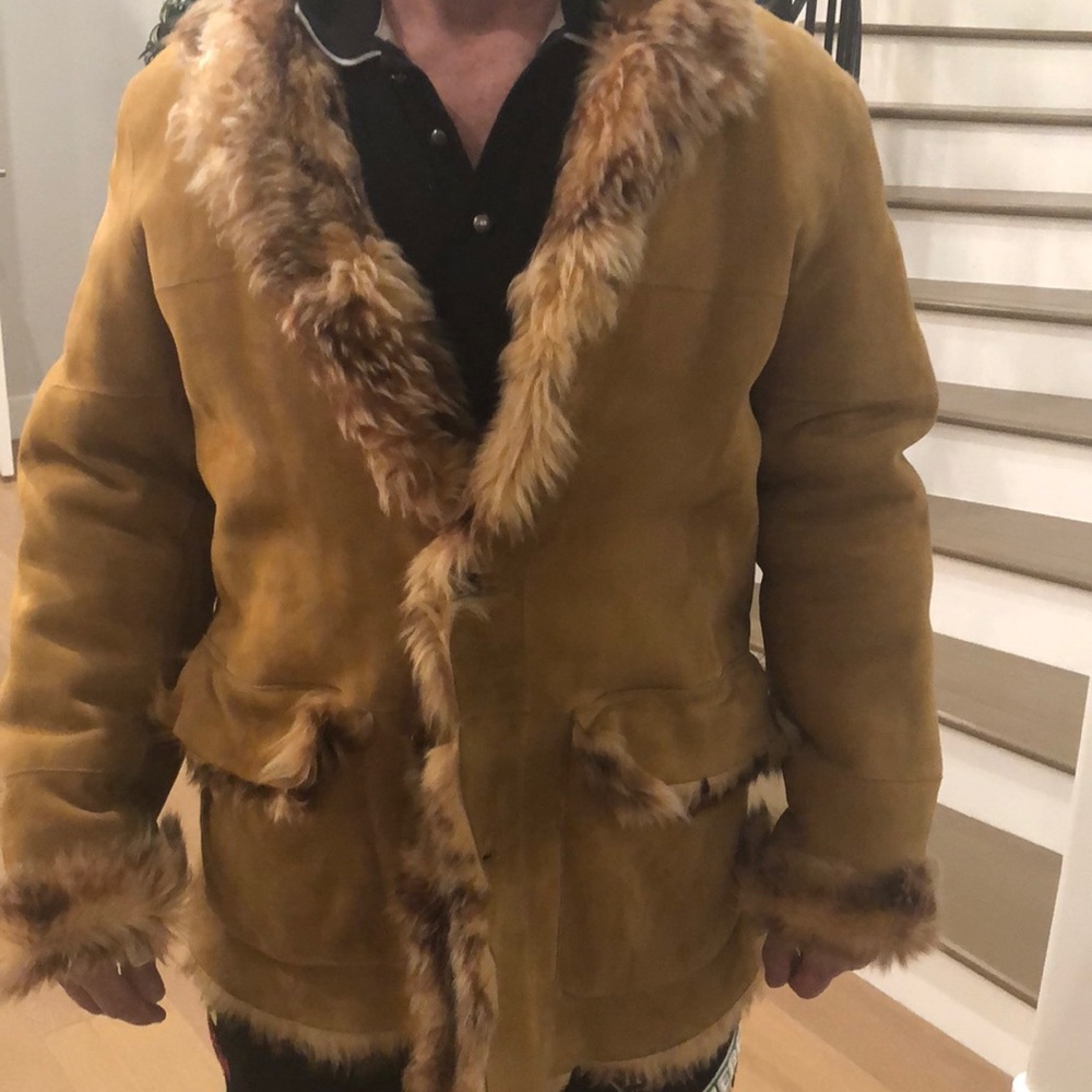 Reversible men with 100% sheep fur